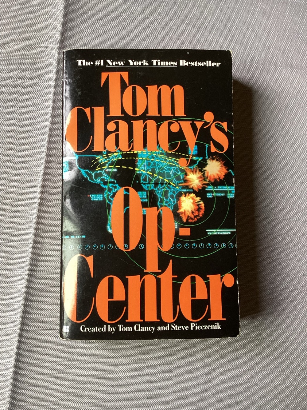 2/$15 Tom Clancy's Op-Center Paperback Book/Novel